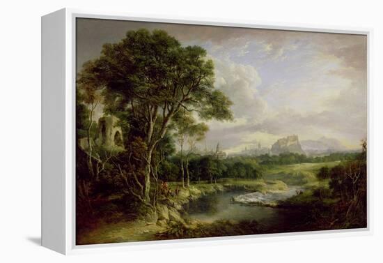 View of the City of Edinburgh, c.1822-Alexander Nasmyth-Framed Premier Image Canvas