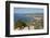 View of the Coastline and the Historic Town of Cassis from a Hilltop, France-Martin Child-Framed Photographic Print