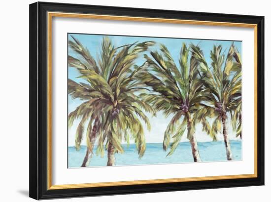 View of the Coastline-Julie DeRice-Framed Art Print