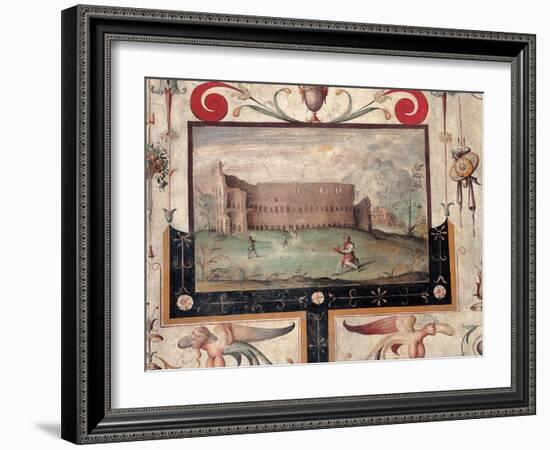 View of the Colosseum, 1544-null-Framed Giclee Print