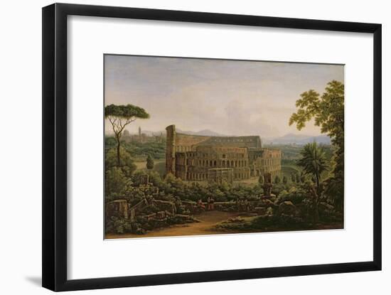 View of the Colosseum from the Palatine Hill, Rome, 1816-Fedor Mikhailovich Matveev-Framed Giclee Print