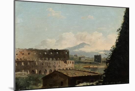View of the Colosseum, Rome, Late 18Th/Early 19th Century-Pierre Henri de Valenciennes-Mounted Giclee Print
