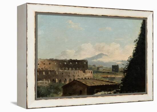 View of the Colosseum, Rome, Late 18Th/Early 19th Century-Pierre Henri de Valenciennes-Framed Premier Image Canvas