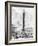 View of the Column of Marcus Aurelius in the Piazza Colonna, from the 'Views of Rome' Series,…-Giovanni Battista Piranesi-Framed Giclee Print