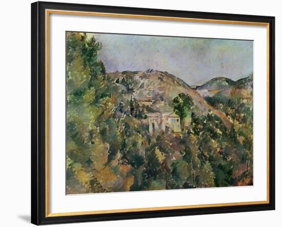 View of the Domaine Saint-Joseph, Late 1880S-Paul Cézanne-Framed Giclee Print