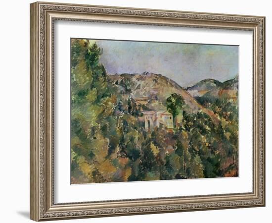 View of the Domaine Saint-Joseph, Late 1880S-Paul Cézanne-Framed Giclee Print