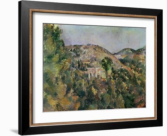 View of the Domaine Saint-Joseph, Late 1880S-Paul Cézanne-Framed Giclee Print