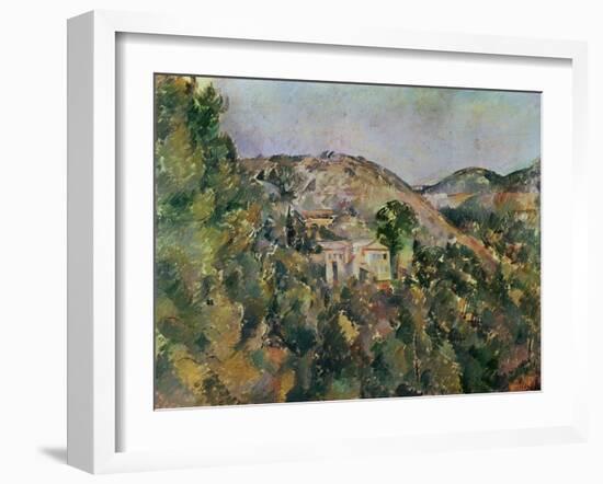 View of the Domaine Saint-Joseph, Late 1880S-Paul Cézanne-Framed Giclee Print