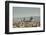 View of the Duomo with Brunelleschi Dome and Basilica di Santa Croce from Piazzale Michelangelo Flo-Roberto Moiola-Framed Photographic Print