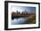 View of the Edmonton Skyline Reflected in the North Saskatchewan River, Edmonton, Alberta, Canada-Miles Ertman-Framed Photographic Print