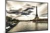 View of the Eiffel Tower - Paris - France-Philippe Hugonnard-Mounted Photographic Print