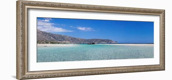 View of the Elafonisi Beach, West Coast, Crete, Greece-null-Framed Photographic Print