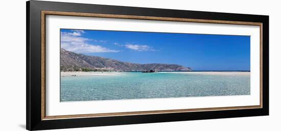 View of the Elafonisi Beach, West Coast, Crete, Greece-null-Framed Photographic Print