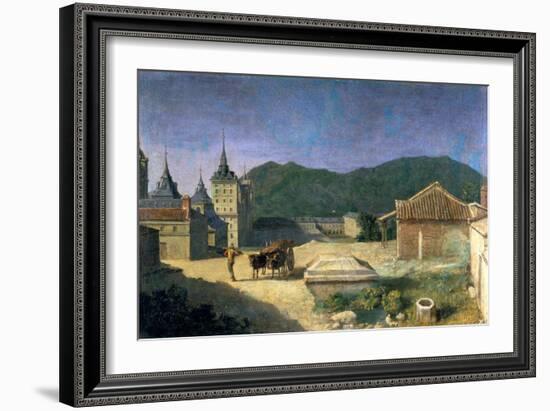 View of the Escorial, Spain, Early 18th Century-Michel-ange Houasse-Framed Giclee Print