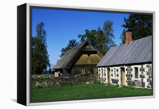 View of the Estonian Open Air Museum-null-Framed Premier Image Canvas