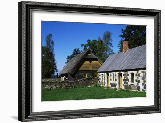 View of the Estonian Open Air Museum-null-Framed Giclee Print