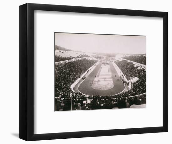 View of the first modern Olympic Games in Athens, 1896-Unknown-Framed Photographic Print
