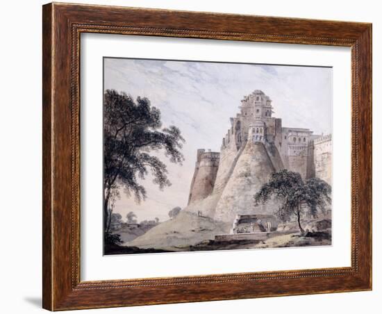 View of the Fort, Jaunpur, Uttar Pradesh-Thomas & William Daniell-Framed Giclee Print
