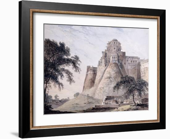 View of the Fort, Jaunpur, Uttar Pradesh-Thomas & William Daniell-Framed Giclee Print