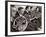 View of the French Horn Section of the New York Philharmonic-Margaret Bourke-White-Framed Photographic Print