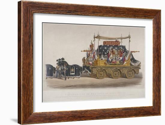 View of the Funeral Car of the Duke of Wellington, 1852-Richard Redgrave-Framed Giclee Print