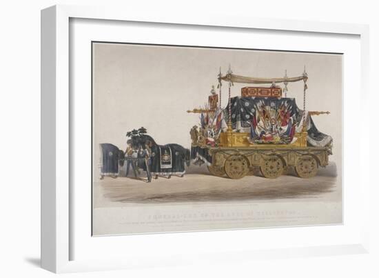 View of the Funeral Car of the Duke of Wellington, 1852-Richard Redgrave-Framed Giclee Print