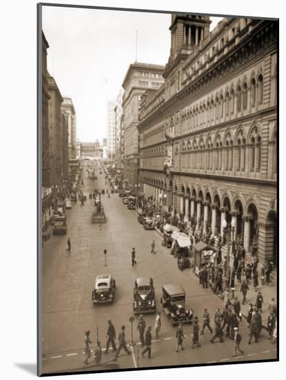 View of the General Post Office, Sydney, Australia. 1929-null-Mounted Photographic Print