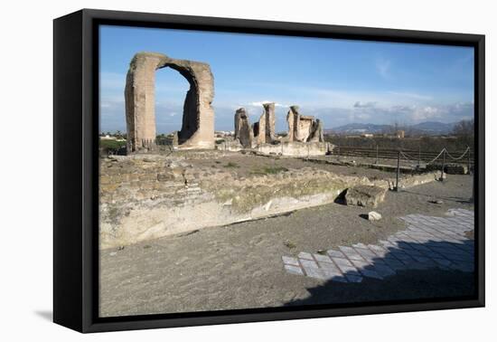 View of the Grand Atrium of the Quintili's Villa-Oliviero Olivieri-Framed Premier Image Canvas