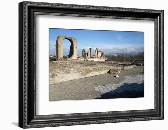 View of the Grand Atrium of the Quintili's Villa-Oliviero Olivieri-Framed Photographic Print