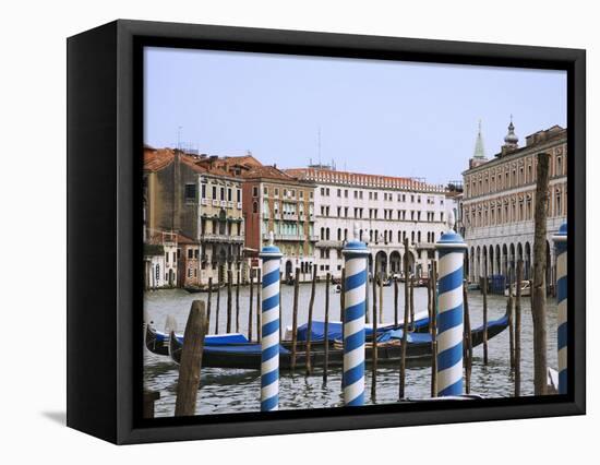 View of the Grand Canal and Buildings, Venice, Italy-Dennis Flaherty-Framed Premier Image Canvas