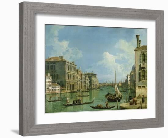 View of the Grand Canal-Canaletto-Framed Giclee Print