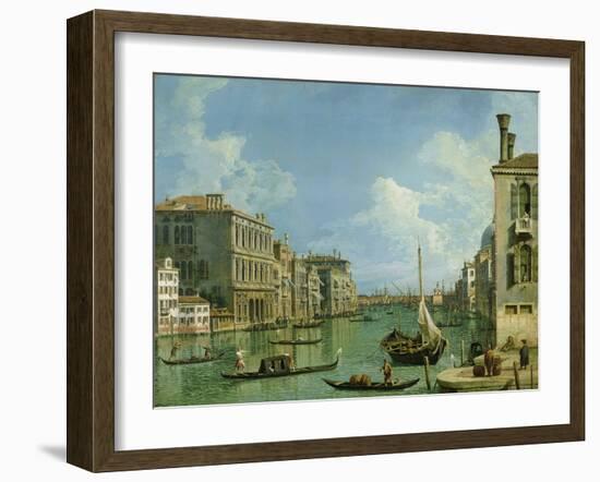 View of the Grand Canal-Canaletto-Framed Giclee Print