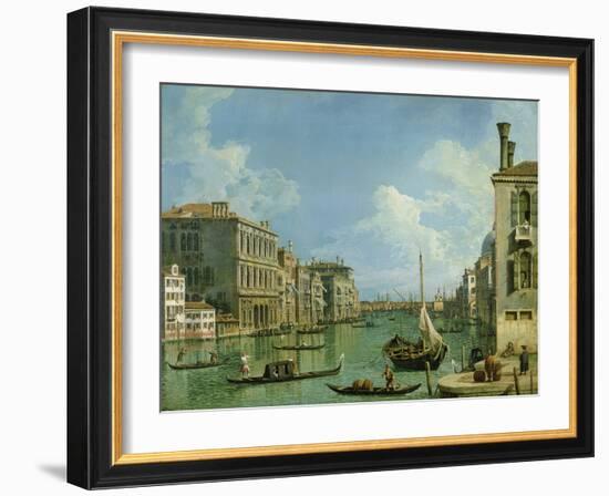 View of the Grand Canal-Canaletto-Framed Giclee Print