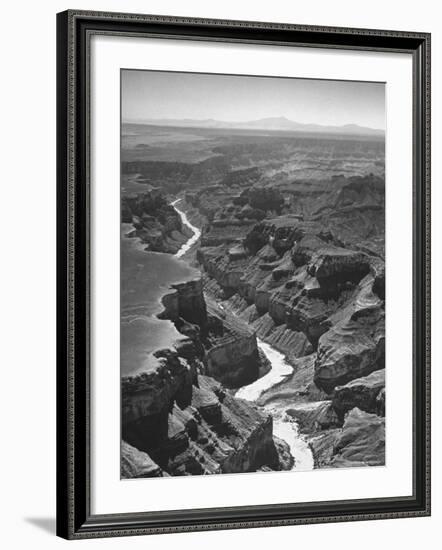 View of the Grand Canyon National Park-Frank Scherschel-Framed Photographic Print