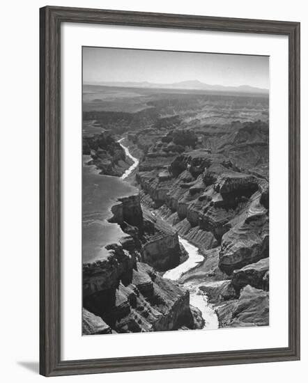 View of the Grand Canyon National Park-Frank Scherschel-Framed Photographic Print