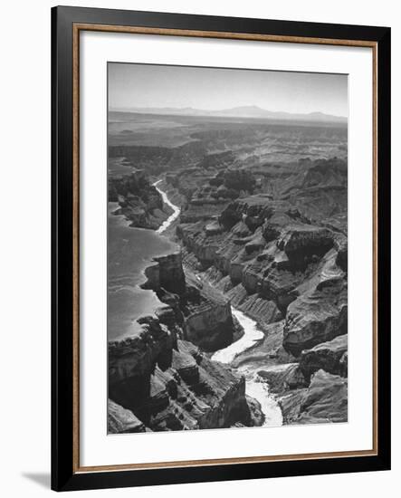 View of the Grand Canyon National Park-Frank Scherschel-Framed Photographic Print