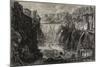 View of the Grand Cascade at Tivoli, 1766-Giovanni Battista Piranesi-Mounted Giclee Print