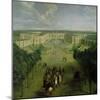 View of the Grand Trianon, 1722-Pierre-Denis Martin-Mounted Giclee Print