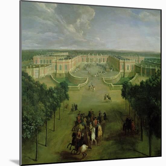 View of the Grand Trianon, 1722-Pierre-Denis Martin-Mounted Giclee Print