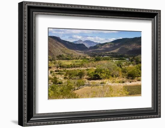 View of the Guayabo Valley Where the Coco River Opens Out Below the Famous Somoto Canyon-Rob Francis-Framed Photographic Print