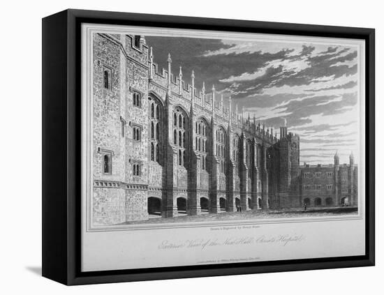 View of the Hall, Christ's Hospital, City of London, 1833-Henry Shaw-Framed Premier Image Canvas