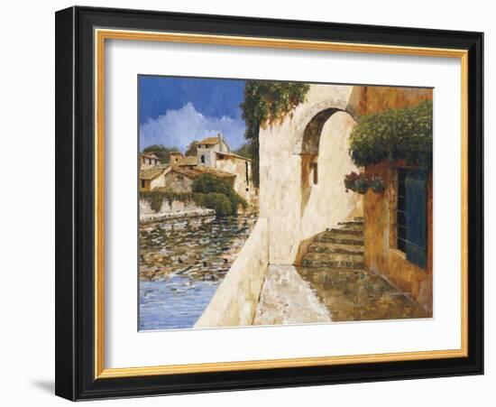 View of the Harbor-Gilles Archambault-Framed Giclee Print