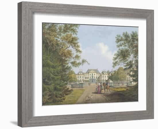 View of the Het Loo Palace-Cornelis de Kruyff-Framed Giclee Print