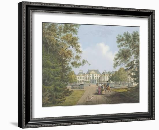 View of the Het Loo Palace-Cornelis de Kruyff-Framed Giclee Print