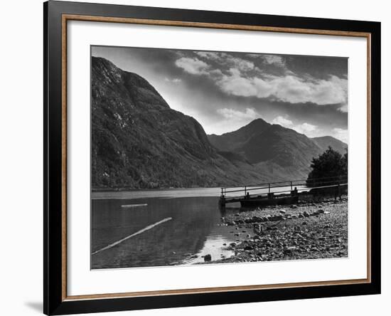 View of the hills overlooking Loch Shiel and the Glen 29/08/1946-Staff-Framed Photographic Print