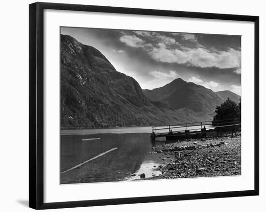 View of the hills overlooking Loch Shiel and the Glen 29/08/1946-Staff-Framed Photographic Print