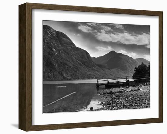 View of the hills overlooking Loch Shiel and the Glen 29/08/1946-Staff-Framed Photographic Print