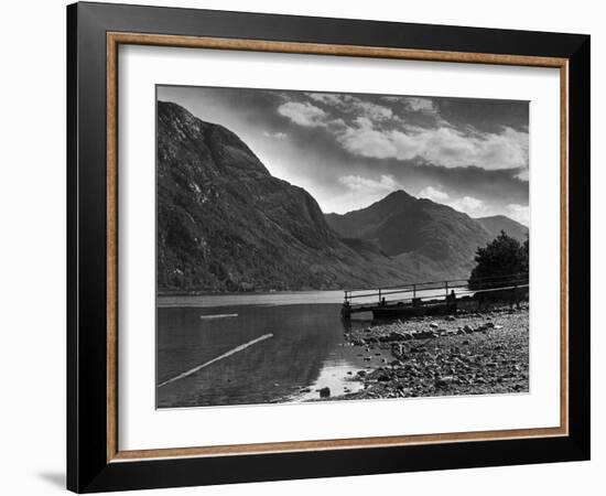 View of the hills overlooking Loch Shiel and the Glen 29/08/1946-Staff-Framed Photographic Print