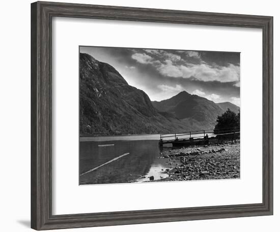 View of the hills overlooking Loch Shiel and the Glen 29/08/1946-Staff-Framed Photographic Print