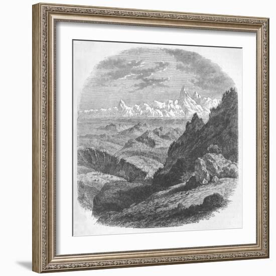 'View of the Himalayan Range', c1880-Unknown-Framed Giclee Print